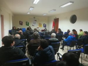 assemblea di potere al Popolo a Sant'Arsenio