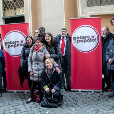 Presentazione Potere al Popolo alla camera dei deputati