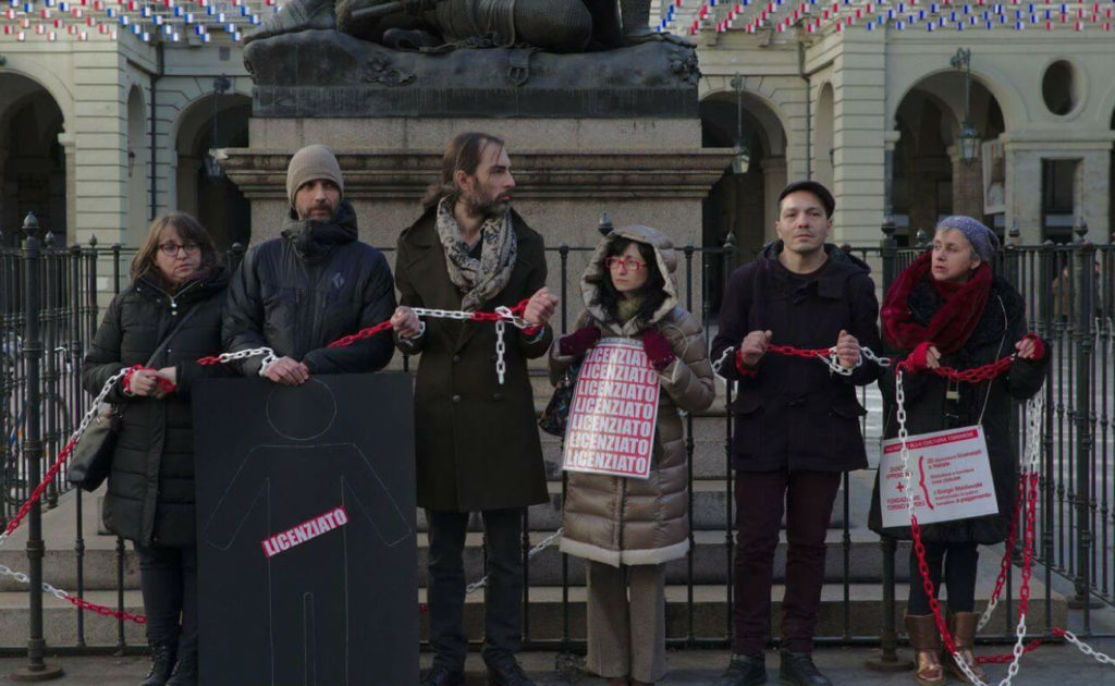 Torino licenziamenti museo - Potere al Popolo