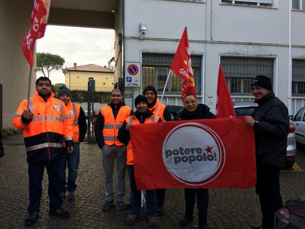 Ravenna Presisio all'ispettorato del lavoro