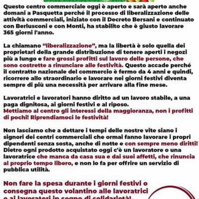 [Agro Nocerino-Sarnese] BUONA PASQUA! Vivi La festa, non acquistarla!