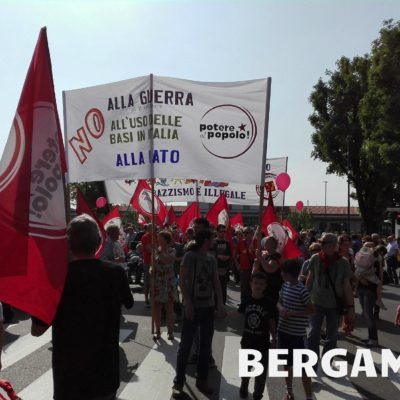 bergamo 25 aprile potere al popolo