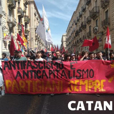 catania 25 aprile potere al popolo