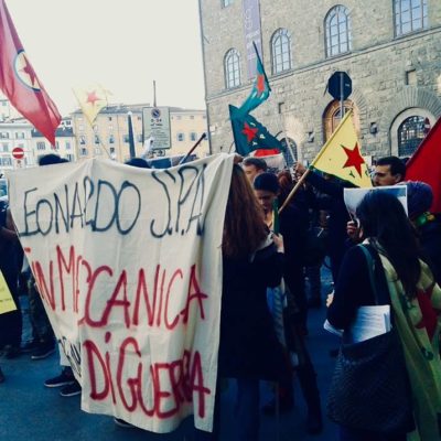 firenze in piazza contro la guerra potere al popolo