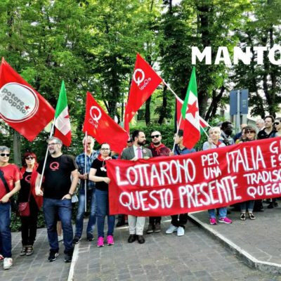 mantova 25 aprile potere al popolo