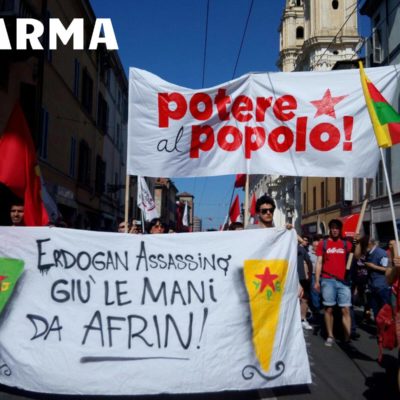 parma 25 aprile potere al popolo