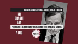 4 dicembre: no draghi day