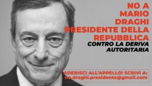 no a draghi presidente