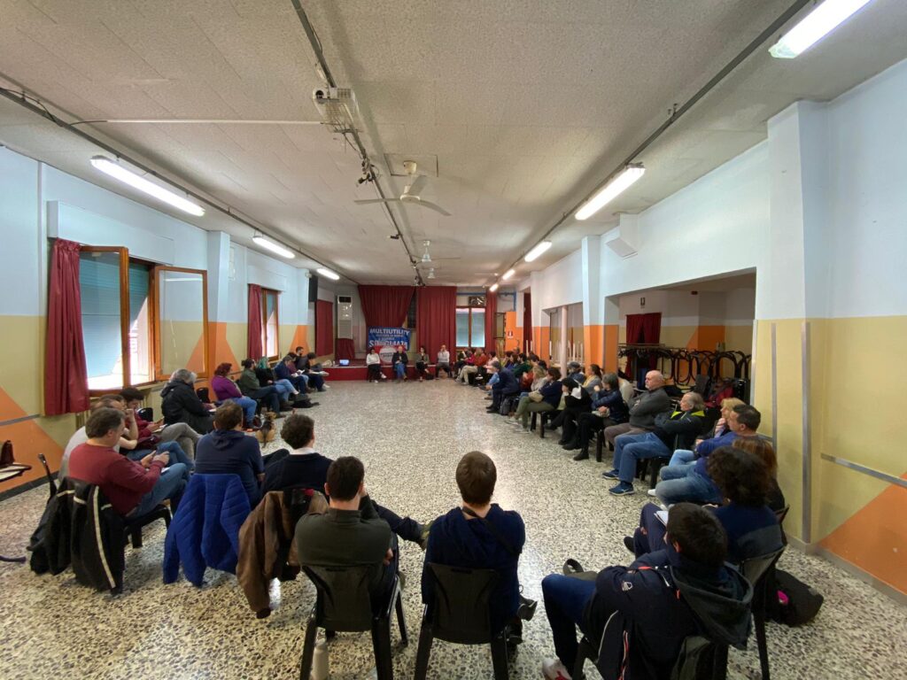 assemblea PaP Toscana contro la multiutility