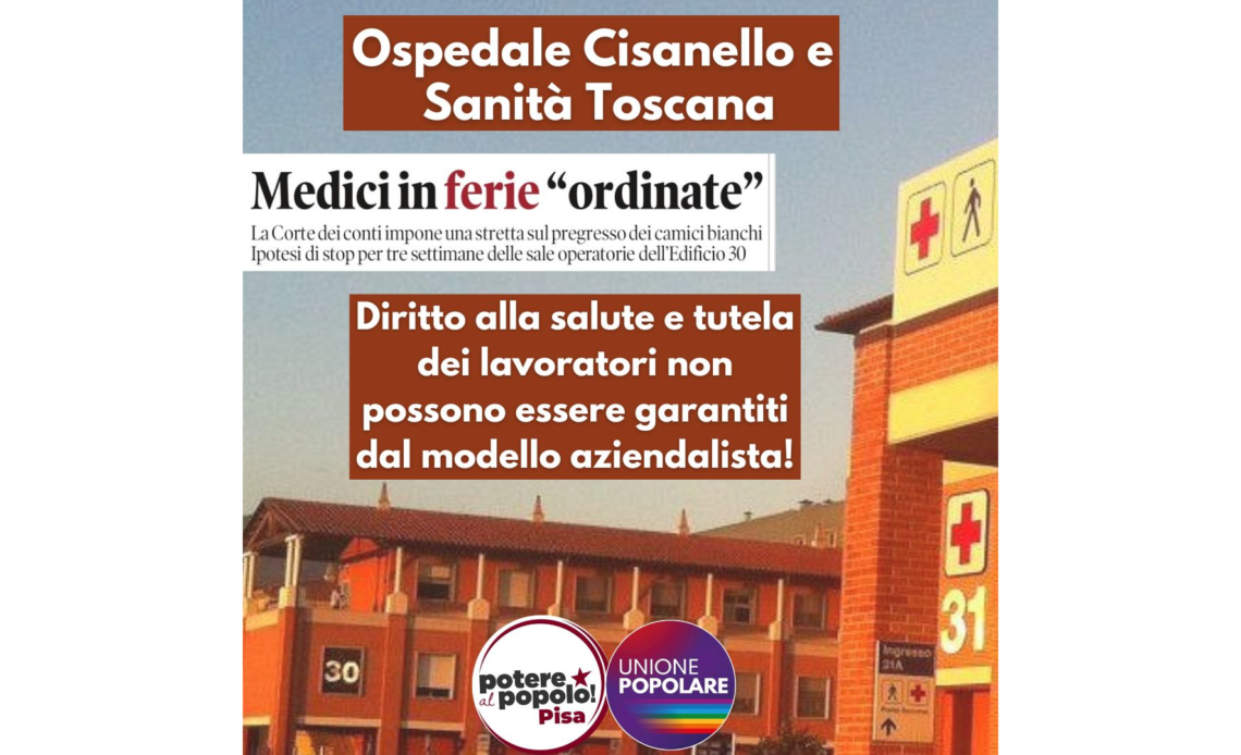 Ospedale Cisanello e Sanità Toscana