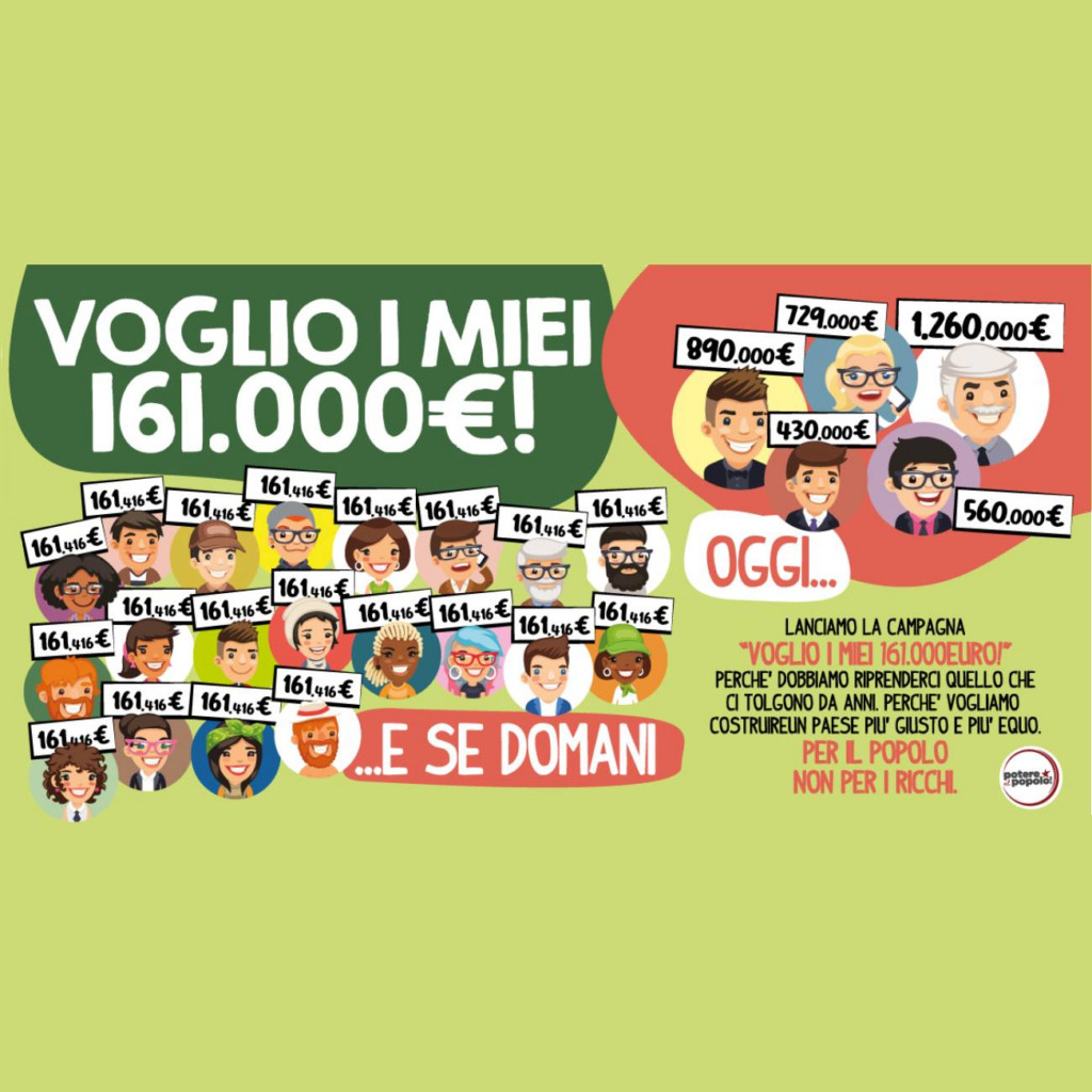 Campagna per la redistribuzione della ricchezza