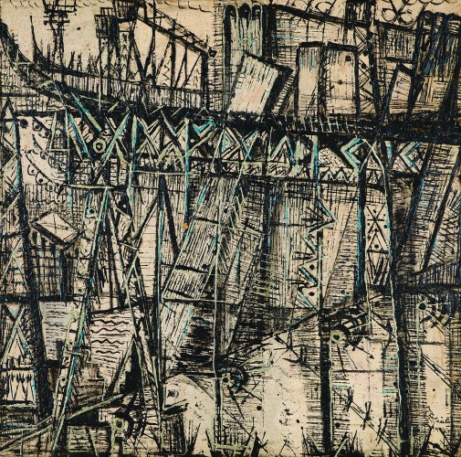 Effat Nagi (Egypt), The High Dam, 1966.