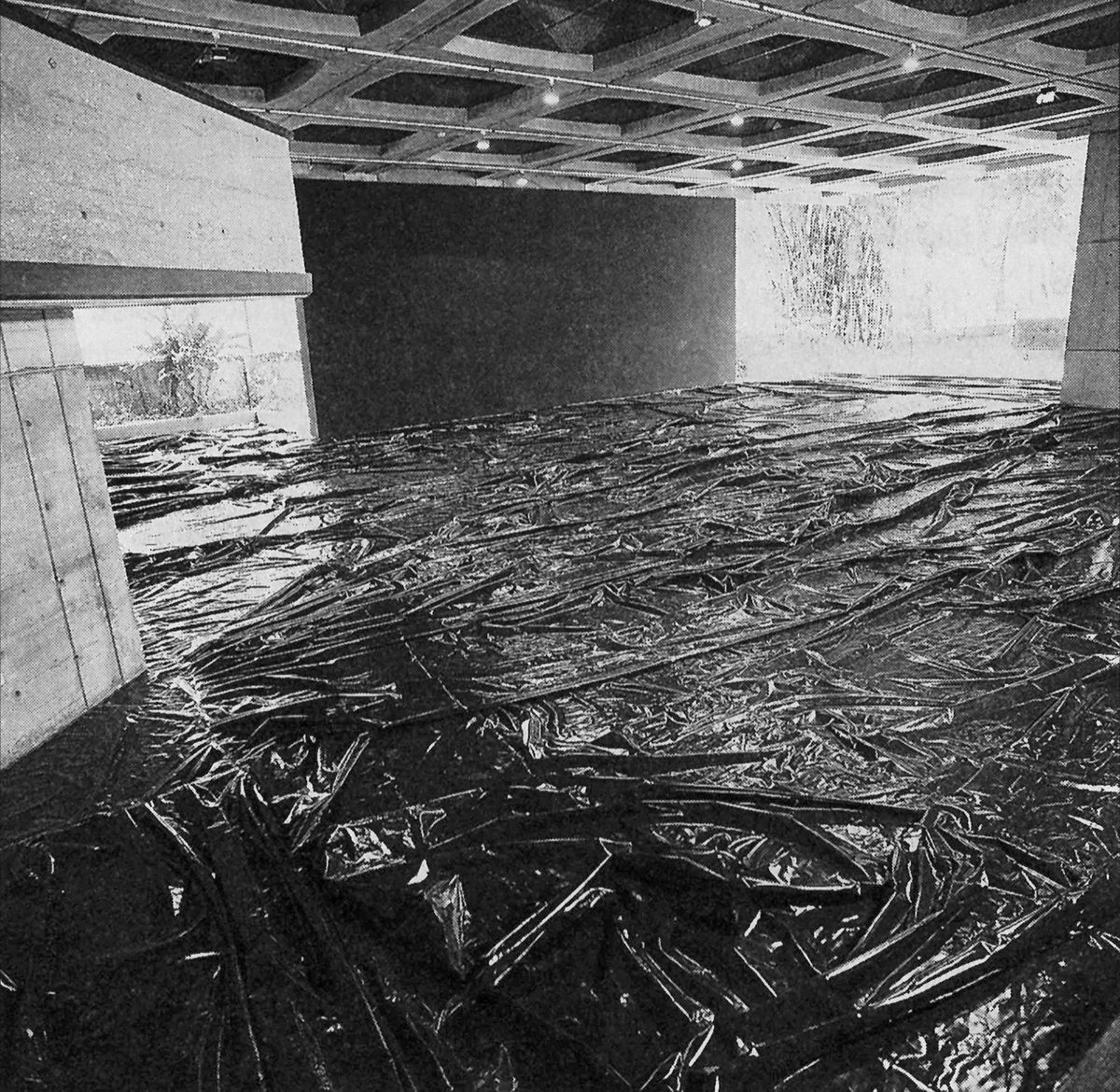 Rolando Peña, El derrame (The Spill), 1997.