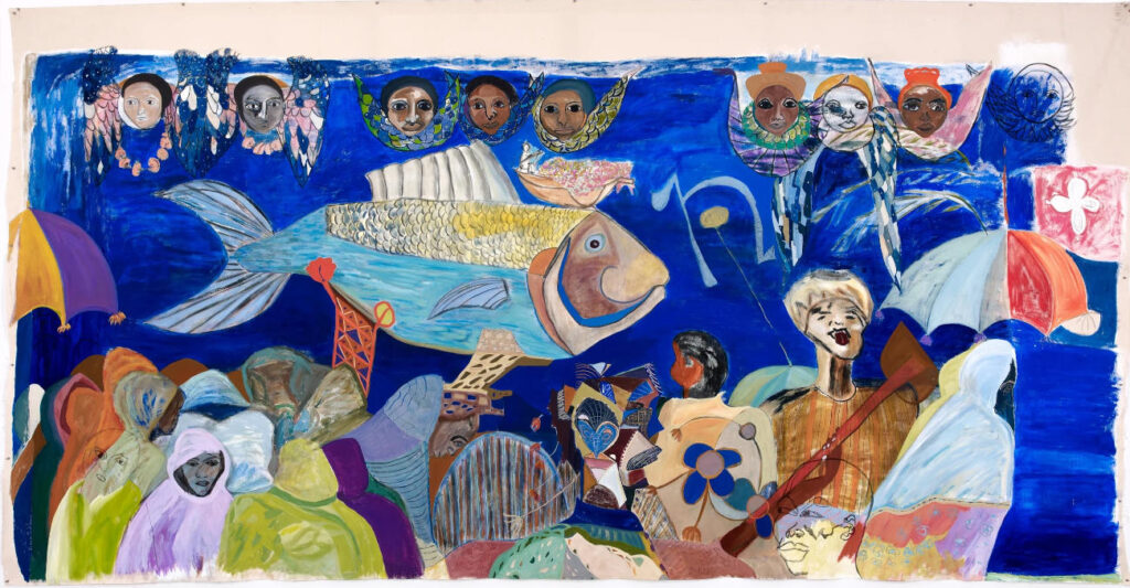 Ficre Ghebreyesus (Eritrea), The Sardine Fisherman’s Funeral, 2002.