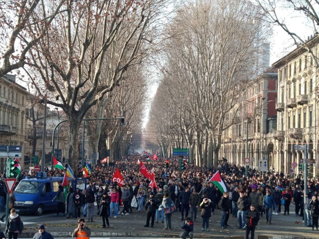 corteo Torino 31 gennaio 2026