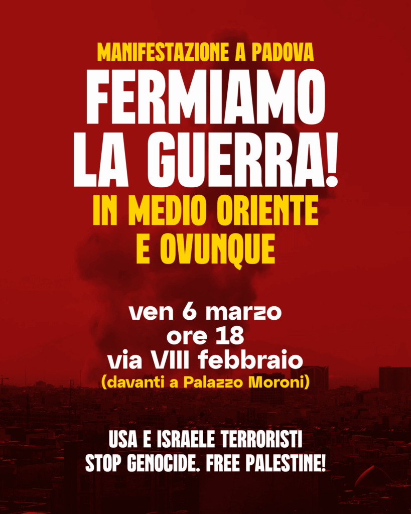 Manifestazione 6 marzo