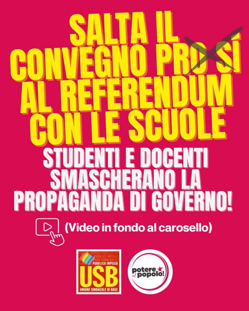 referendum scuole Napoli