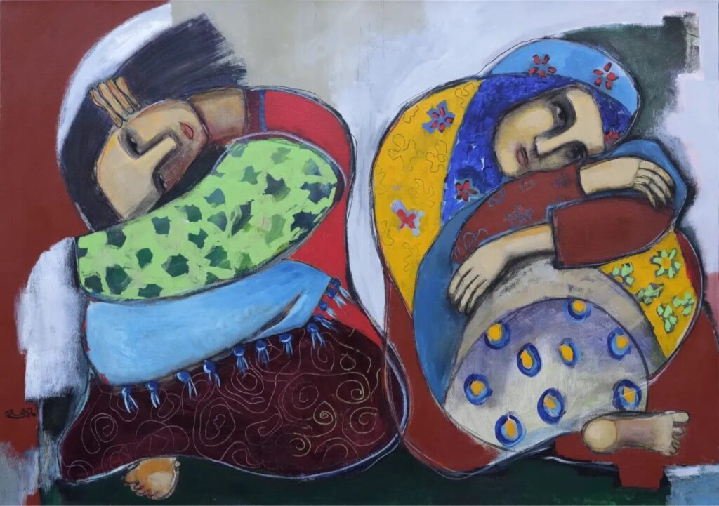 Alia al-Farsi (Oman), My Friends, 2015.