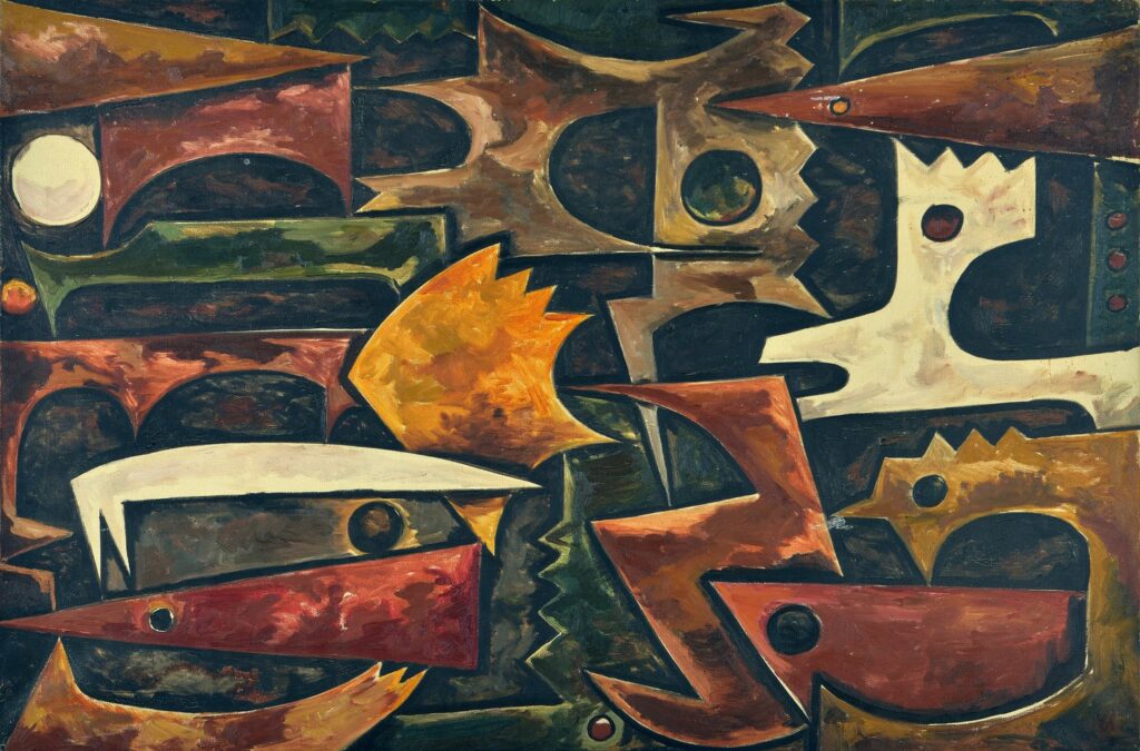 Bahman Mohasses (Iran), Untitled, 1968.