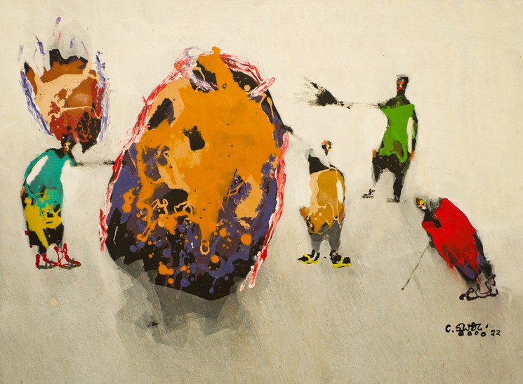 Christophe Sawadogo (Burkina Faso), Le Grenier (The Granary), 2023.