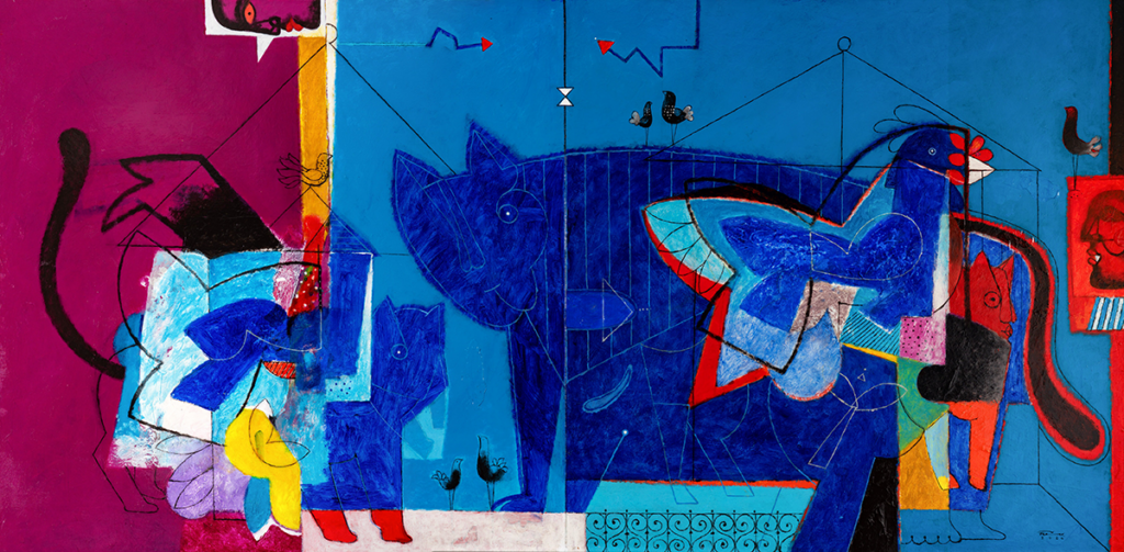 Ebrahim Busaad (Bahrain), Fairy Tales, 2023.