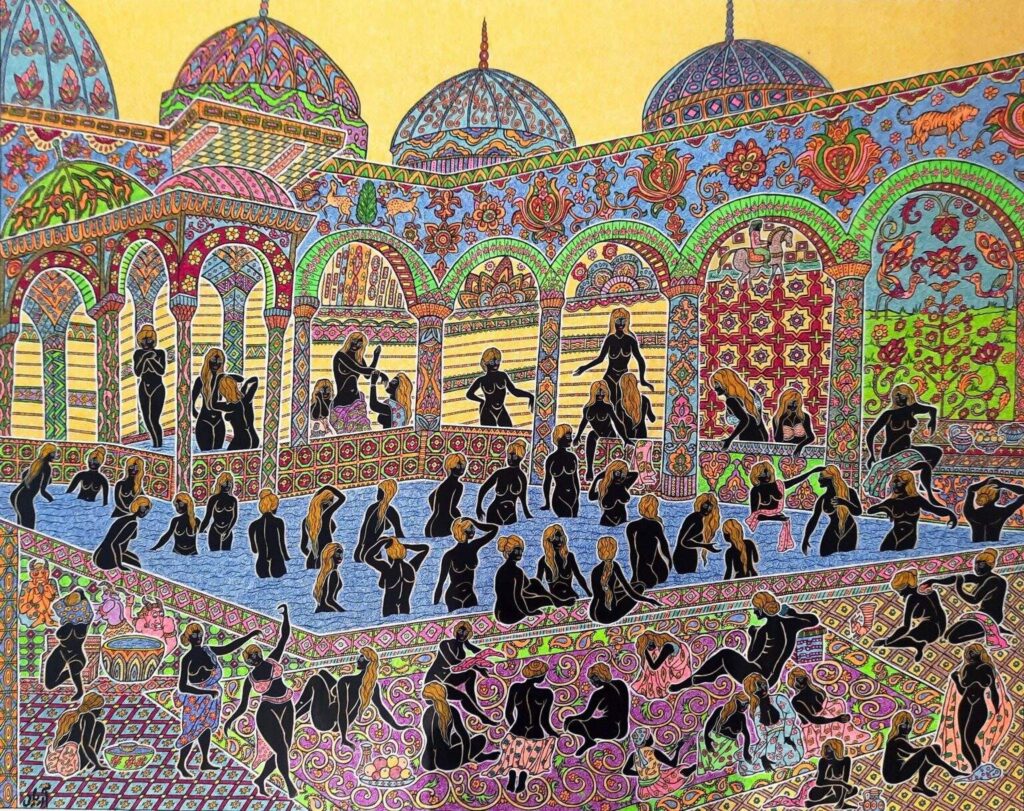 Mohammad Ariyaei (Iran), Garden of Angels, 2023.