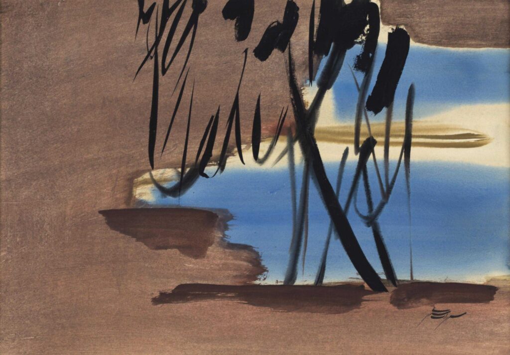 Sohrab Sepehri (Iran), Untitled, c. 1960s.