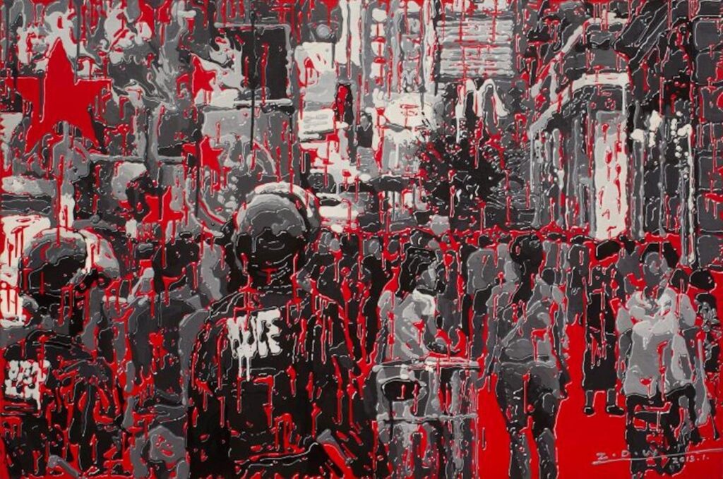 Zhao Dewei / 赵德伟 (China), Night Market, 2013.