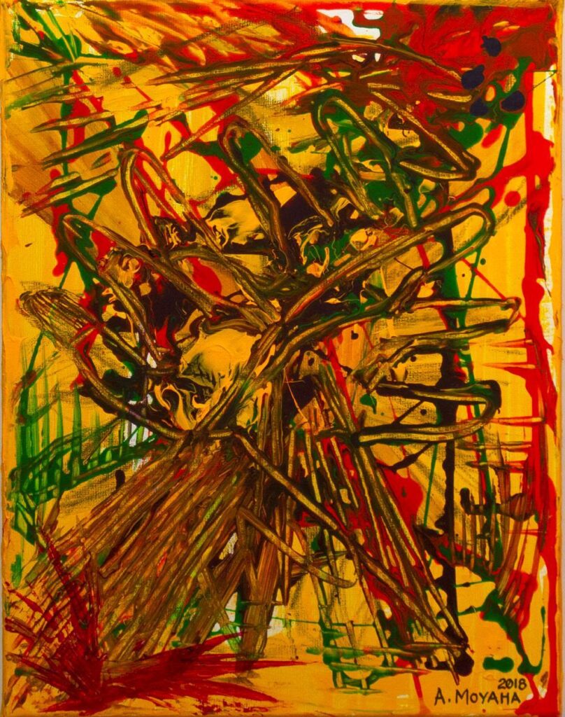 Abram Moyaha (South Africa), Untitled, 2018.
