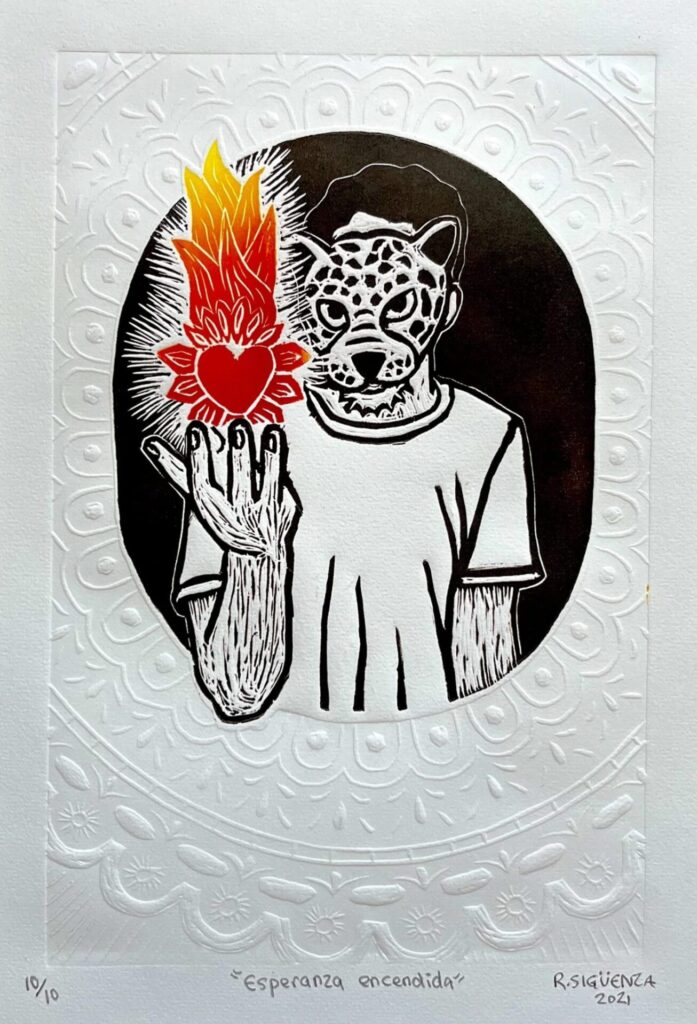 Rolando Sigüenza (Mexico), Esperanza encendida (Kindled Hope), 2021.