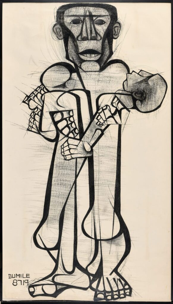 Dumile Feni (South Africa), Hector Pieterson, 1987.