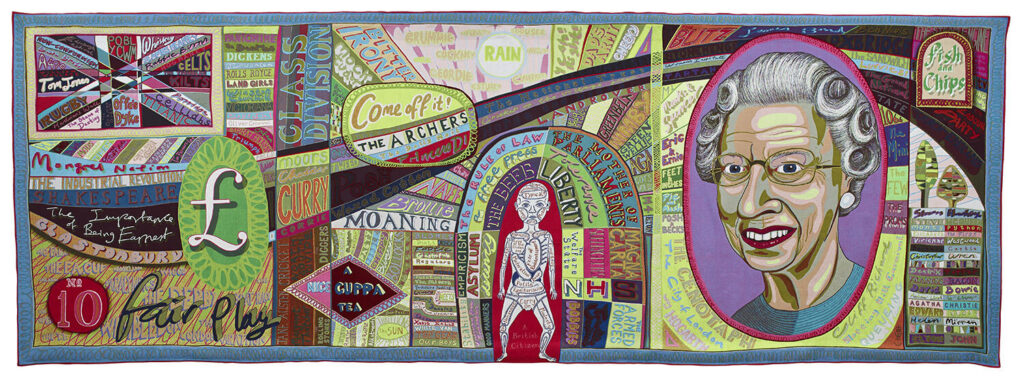 Sir Grayson Perry (UK), Comfort Blanket, 2014.