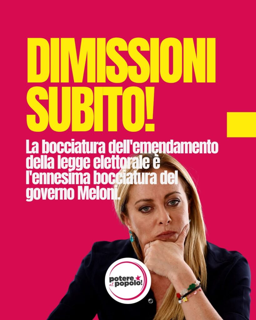 emendamento elettorale